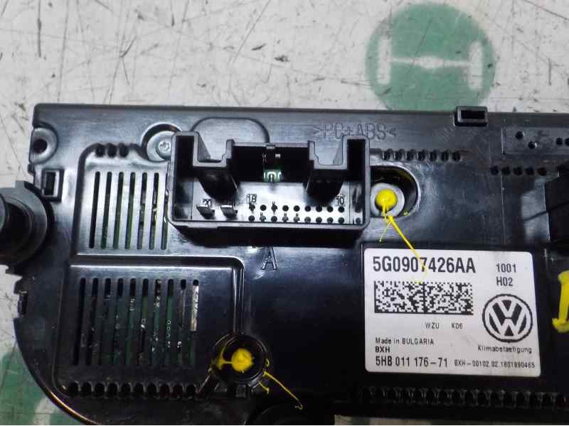 Recambio de mando climatizador para volkswagen golf vii lim. (5g1) advance bluemotion referencia OEM IAM 5G0907426ANWZU 5G090742