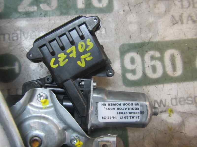 Recambio de elevalunas trasero derecho para toyota verso 1.6 d-4d cat referencia OEM IAM 698300F041  