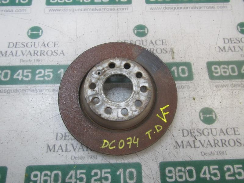 Recambio de disco freno trasero para volkswagen passat cc (357) 2.0 tdi dpf referencia OEM IAM 1K0615601AD  