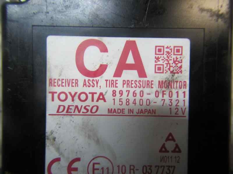 Recambio de modulo electronico para toyota verso 1.6 d-4d cat referencia OEM IAM 897600F011 897600F011 