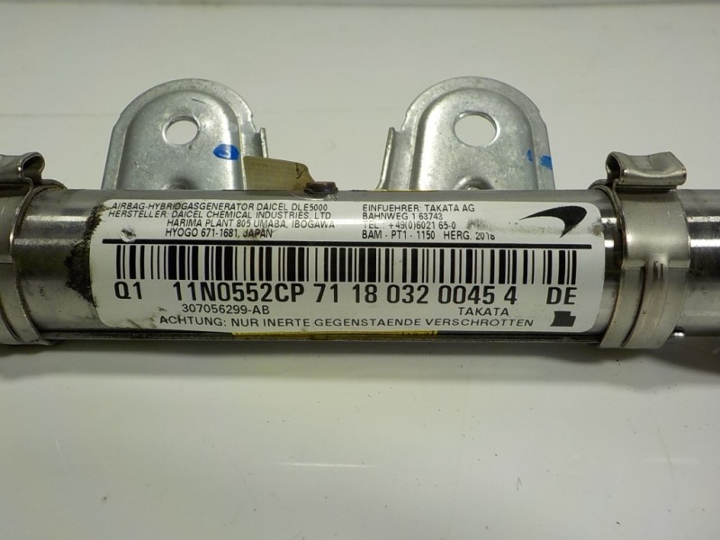 Recambio de airbag lateral izquierdo para mclaren 570s spider p13 referencia OEM IAM  11N0552CP 