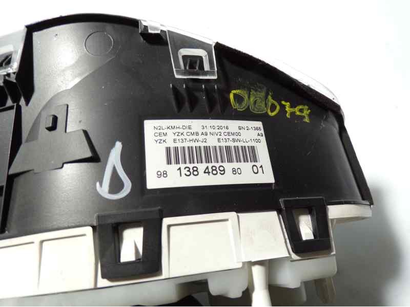 Recambio de cuadro instrumentos para peugeot 2008 (--.2013) 1.6 blue-hdi fap referencia OEM IAM   