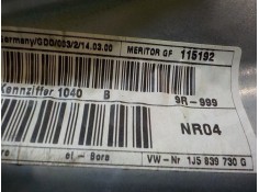 Recambio de elevalunas trasero derecho para volkswagen bora berlina (1j2) 1.9 tdi referencia OEM IAM    2