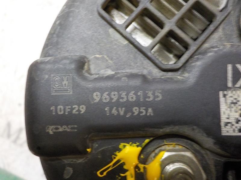 Recambio de alternador para chevrolet aveo lt referencia OEM IAM   