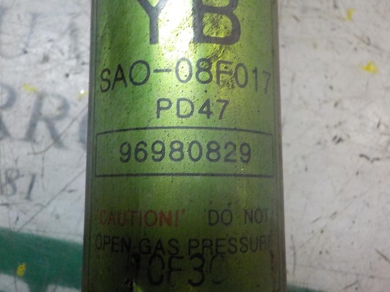 Recambio de amortiguador trasero derecho para chevrolet aveo lt referencia OEM IAM   