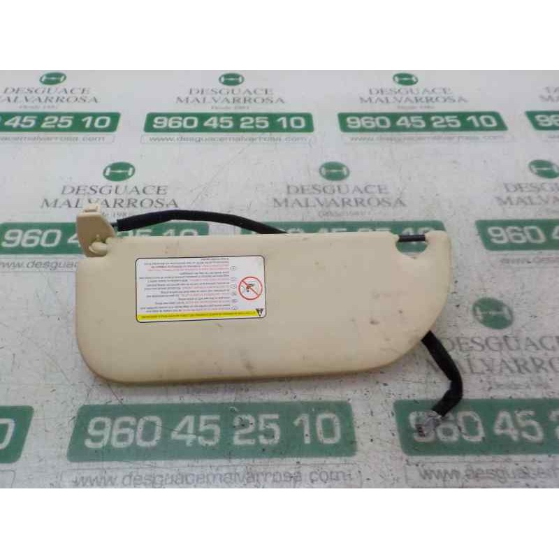 Recambio de parasol derecho para citroën c4 coupe 1.6 16v hdi fap referencia OEM IAM   