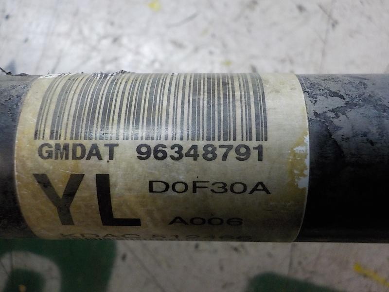 Recambio de transmision derecha para chevrolet aveo lt referencia OEM IAM   