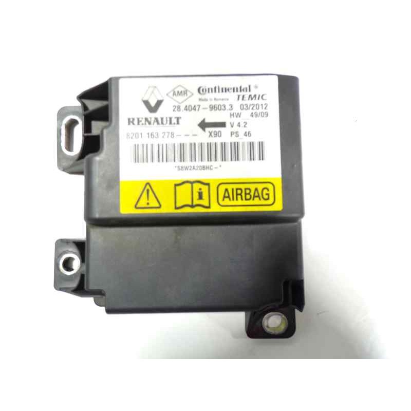 Recambio de centralita airbag para dacia sandero stepway referencia OEM IAM 8201163278 8201163278 