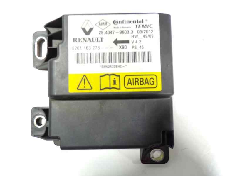 Recambio de centralita airbag para dacia sandero stepway referencia OEM IAM 8201163278 8201163278 