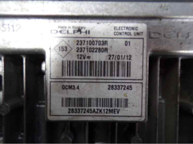 Recambio de centralita motor uce para dacia sandero stepway referencia OEM IAM 237102280R 237100703R 