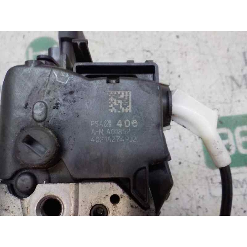 Recambio de cerradura puerta delantera izquierda para peugeot partner kasten 1.6 16v hdi cat referencia OEM IAM   