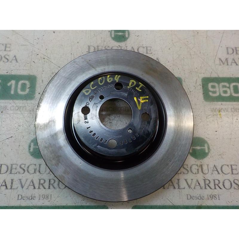 Recambio de disco freno delantero para toyota yaris referencia OEM IAM 435120D210  