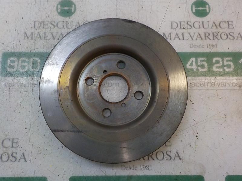 Recambio de disco freno trasero para toyota yaris referencia OEM IAM 424310D060  
