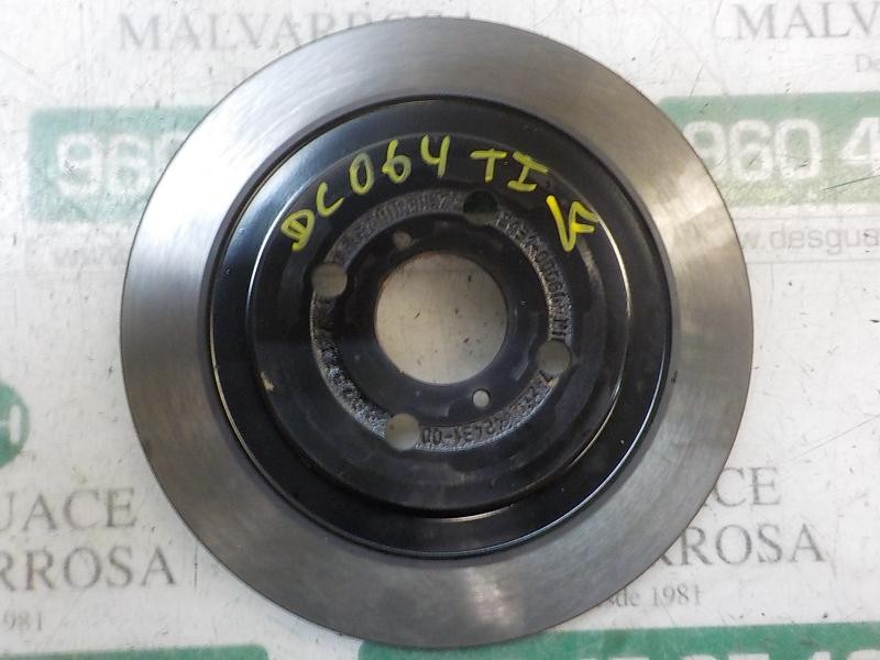 Recambio de disco freno trasero para toyota yaris referencia OEM IAM 424310D060  