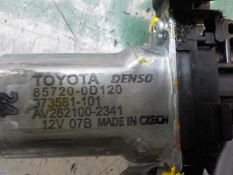 Recambio de elevalunas trasero derecho para toyota yaris referencia OEM IAM 698300D220 857200D120 