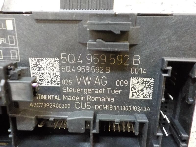 Recambio de modulo electronico para seat leon (5f1) 1.6 tdi referencia OEM IAM 5Q4959592BZ00 5Q4959592B A2C7392900300