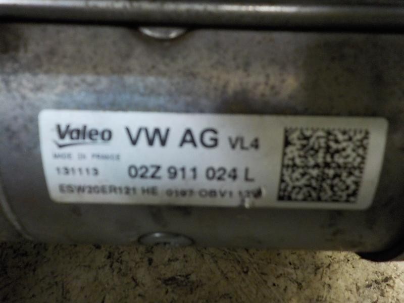 Recambio de motor arranque para seat leon (5f1) 1.6 tdi referencia OEM IAM 02Z911024L 02Z911024L 