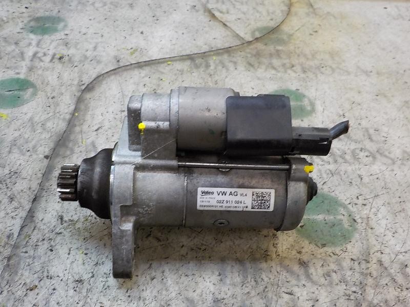 Recambio de motor arranque para seat leon (5f1) 1.6 tdi referencia OEM IAM 02Z911024L 02Z911024L 