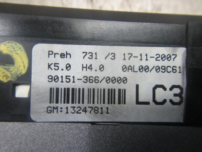 Recambio de mando climatizador para opel astra h ber. 1.6 16v referencia OEM IAM   