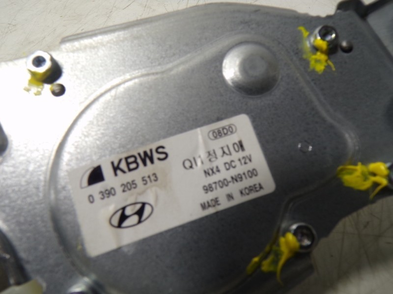 Recambio de motor limpia trasero para hyundai tucson 1.6 crdi referencia OEM IAM  98700N9100 