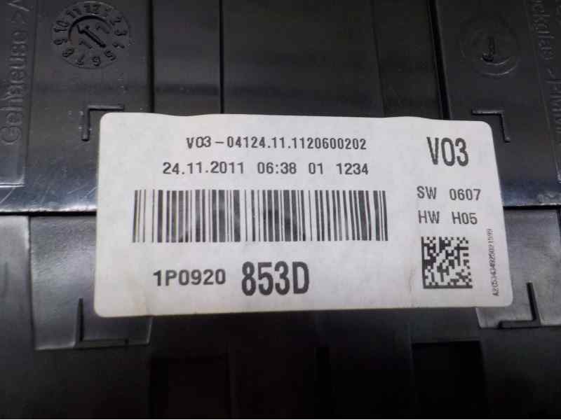 Recambio de cuadro instrumentos para seat leon (1p1) 1.6 tdi referencia OEM IAM   