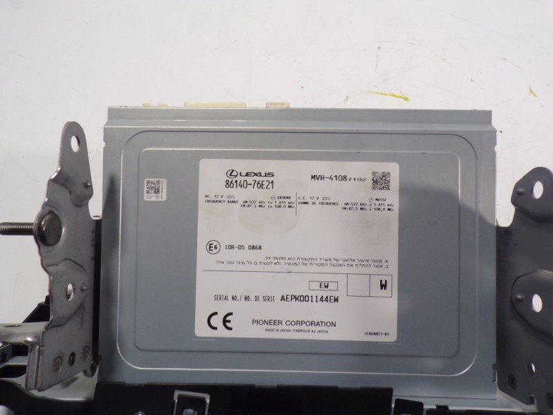 Recambio de sistema audio / radio cd para lexus ux (za10) 250h e-four referencia OEM IAM 8614076E21 8614076E21 