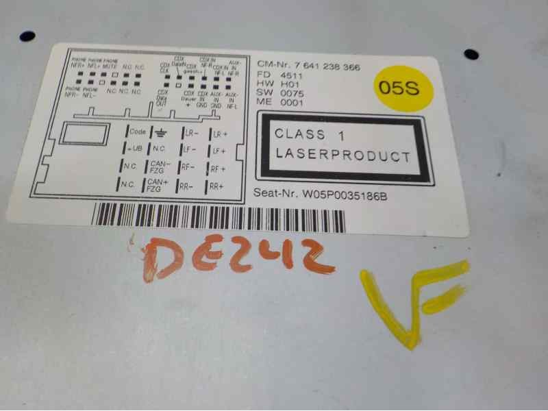 Recambio de sistema audio / radio cd para seat leon (1p1) 1.6 tdi referencia OEM IAM   