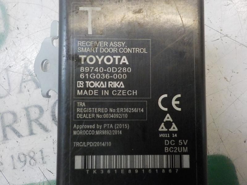 Recambio de modulo electronico para toyota yaris referencia OEM IAM 897400D280 897400D280 