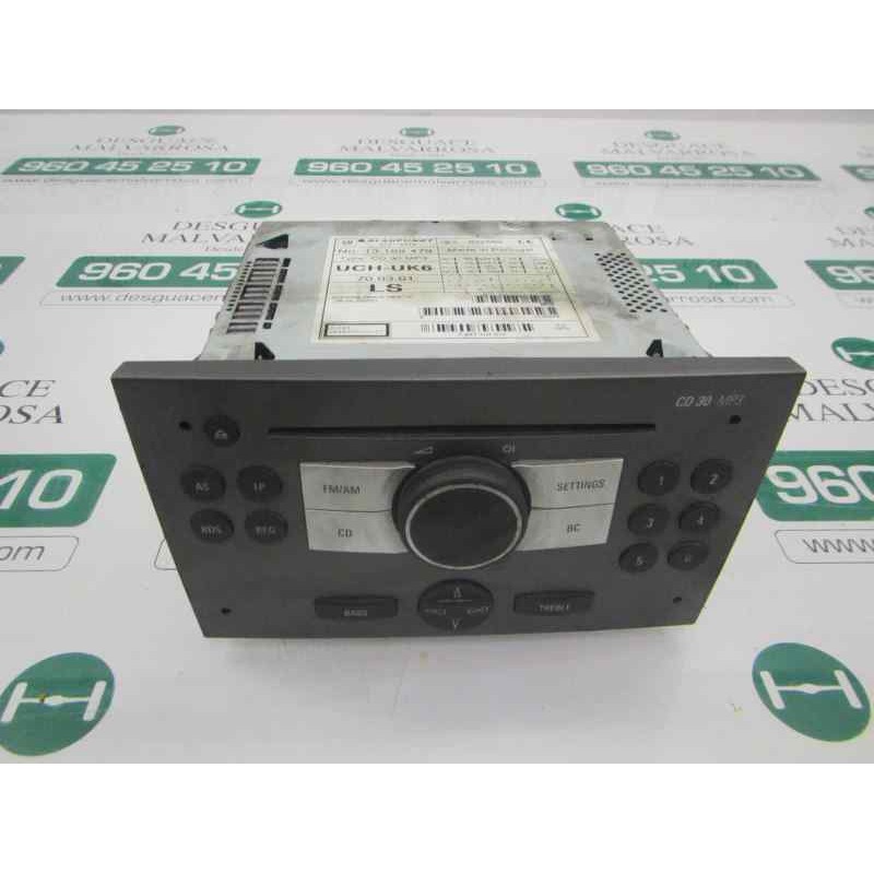 Recambio de sistema audio / radio cd para opel meriva 1.6 16v referencia OEM IAM   