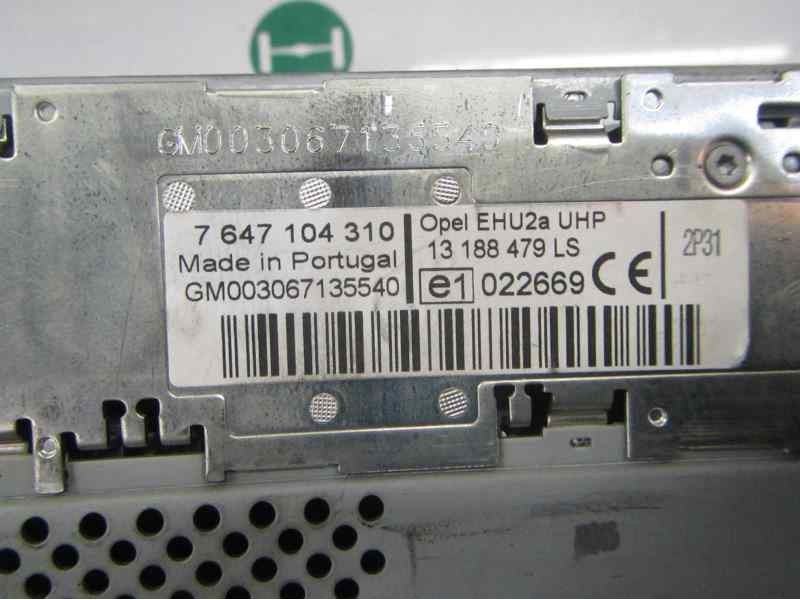 Recambio de sistema audio / radio cd para opel meriva 1.6 16v referencia OEM IAM   