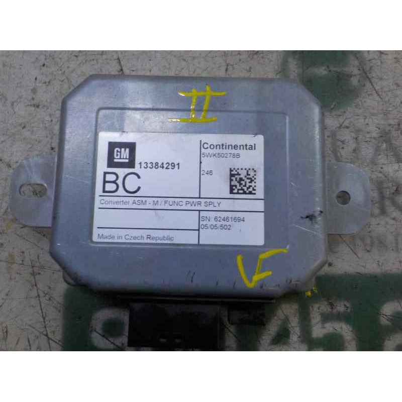 Recambio de modulo electronico para opel insignia berlina 1.6 cdti dpf referencia OEM IAM 13384291 13384291 5WK50278B