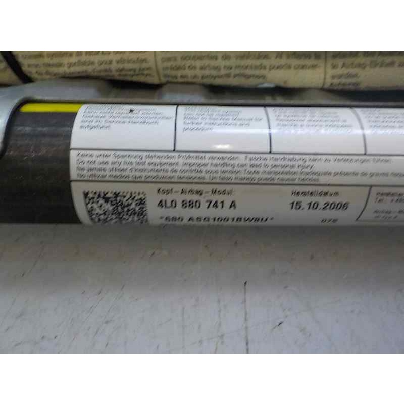 Recambio de airbag cortina delantero izquierdo para audi q7 (4l) 3.0 v6 24v tdi referencia OEM IAM 4L0880741A 4L0880741A 