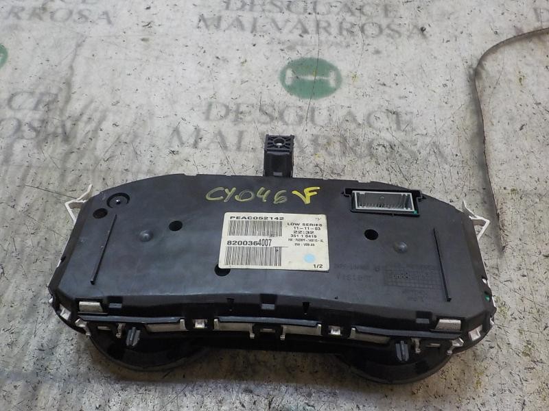 Recambio de cuadro instrumentos para renault megane ii berlina 3p 1.5 dci diesel referencia OEM IAM   