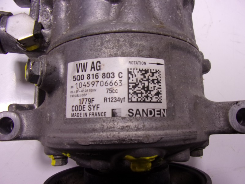 Recambio de compresor aire acondicionado para seat ibiza (6p1) 1.2 tsi referencia OEM IAM  5Q0816803C 
