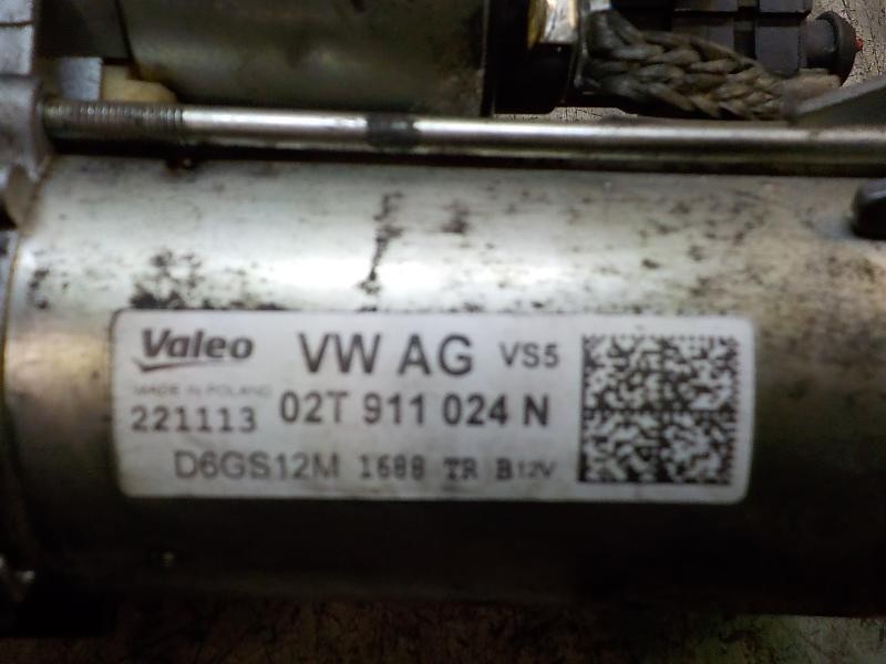 Recambio de motor arranque para seat ibiza (6j5) 1.2 tsi referencia OEM IAM 02T911024N 02T911024N 