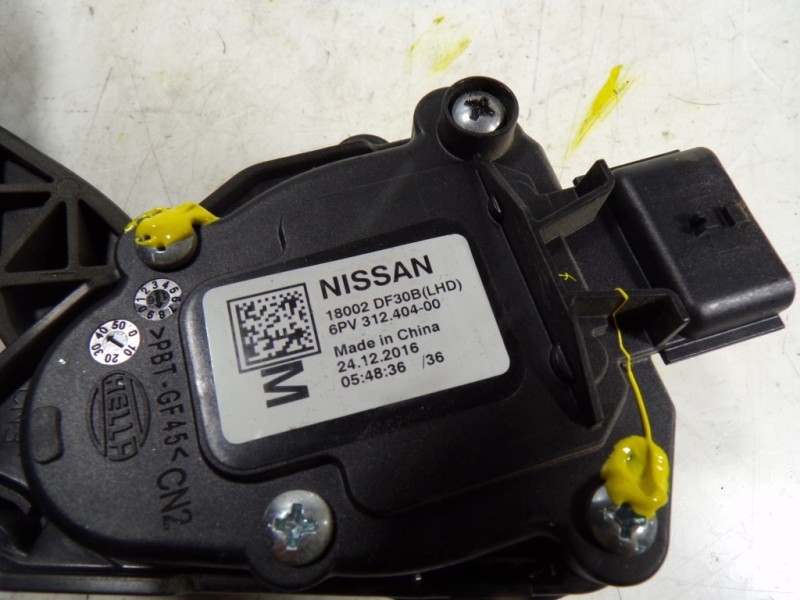 Recambio de potenciometro pedal para nissan x-trail (t32) acenta 4x4 referencia OEM IAM 18002DF30B 18002DF30B 6PV31240400