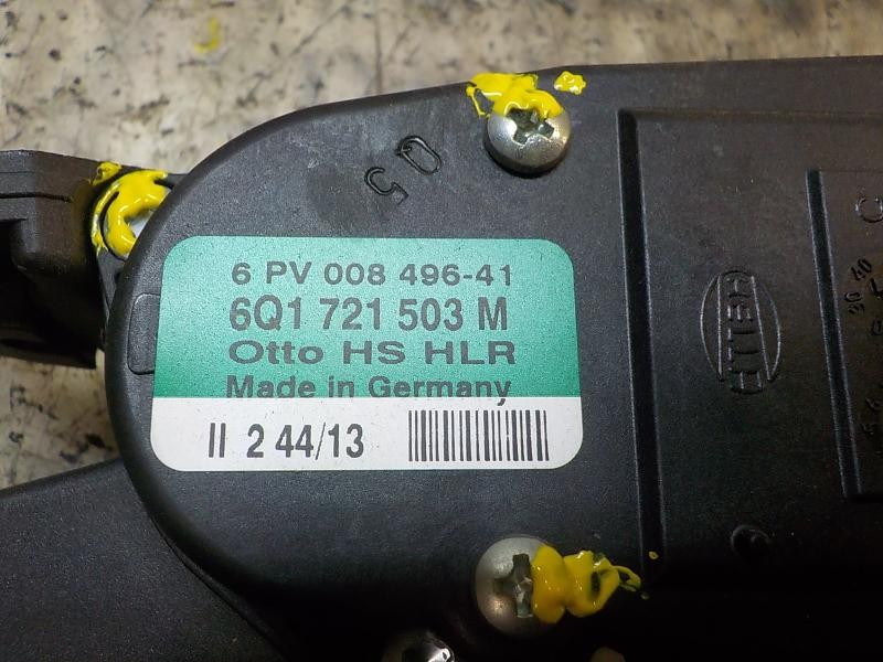 Recambio de potenciometro pedal para seat ibiza (6j5) 1.2 tsi referencia OEM IAM 6Q1721503M 6Q1721503M 6PV00849641