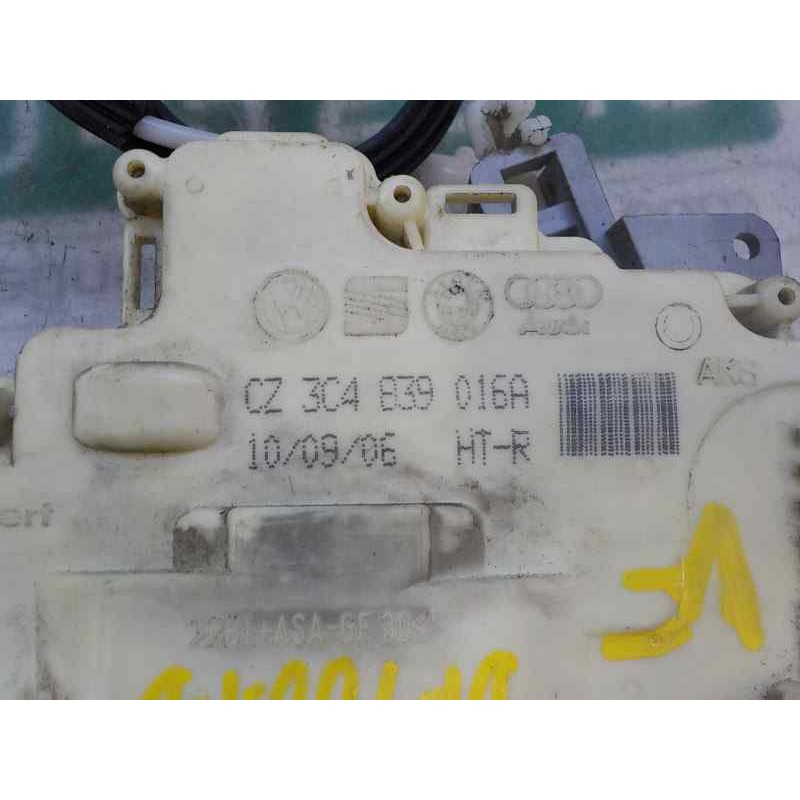 Recambio de cerradura puerta trasera derecha para audi q7 (4l) 3.0 v6 24v tdi referencia OEM IAM 8J1837016A 3C1839016A 