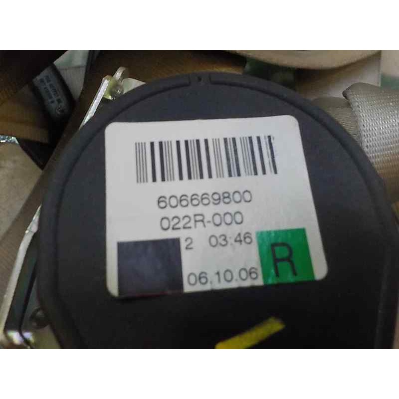Recambio de cinturon seguridad trasero derecho para audi q7 (4l) 3.0 v6 24v tdi referencia OEM IAM 4L0857806GTPT 606669800 60666