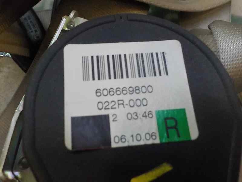 Recambio de cinturon seguridad trasero derecho para audi q7 (4l) 3.0 v6 24v tdi referencia OEM IAM 4L0857806GTPT 606669800 60666