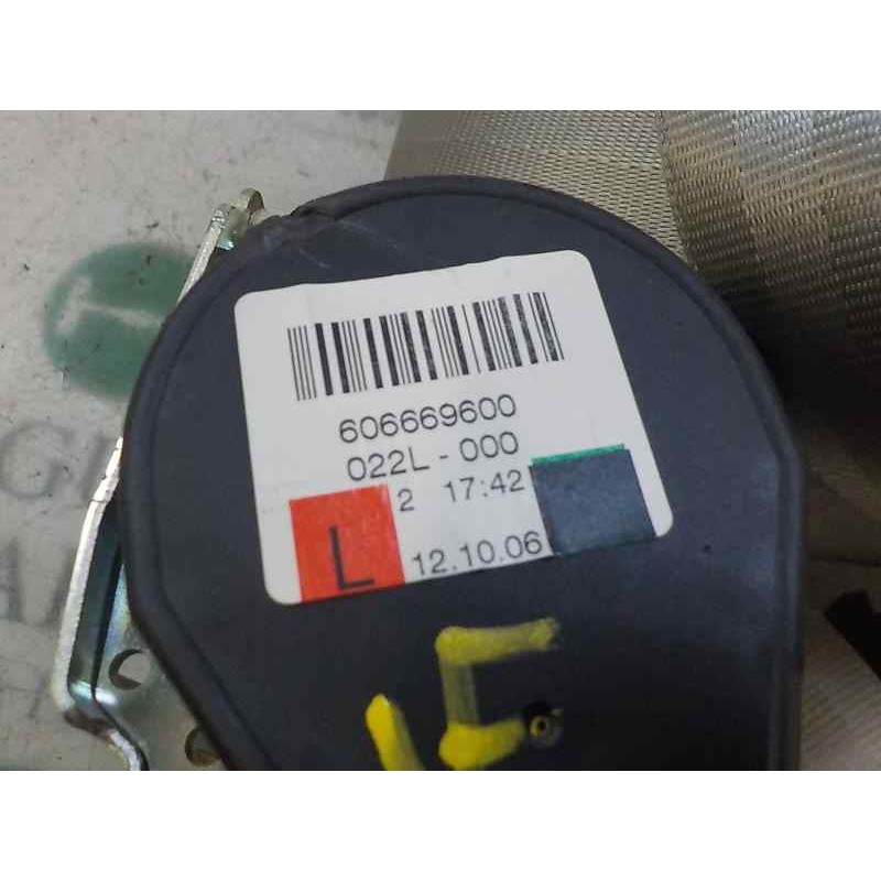 Recambio de cinturon seguridad trasero izquierdo para audi q7 (4l) 3.0 v6 24v tdi referencia OEM IAM 4L0857805GTPT 606669600 606