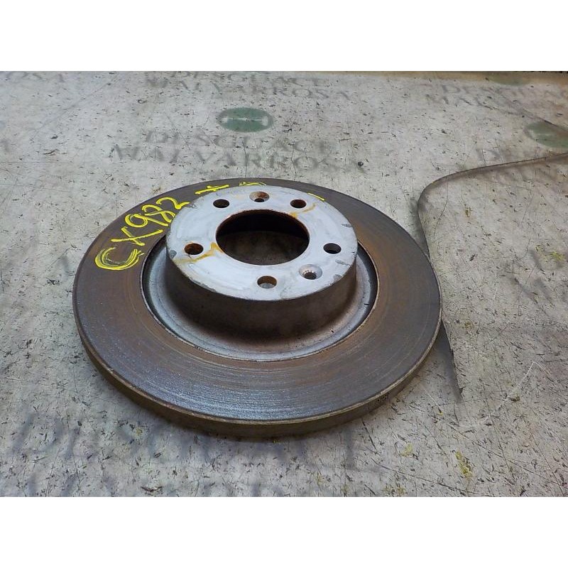 Recambio de disco freno trasero para fiat scudo furgón (272) 1.6 jtdm cat referencia OEM IAM   