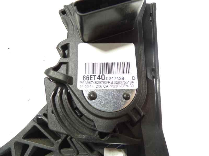 Recambio de potenciometro pedal para citroën c4 picasso 1.6 hdi fap referencia OEM IAM 9674829780 9674829780 