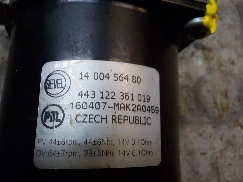 Recambio de motor limpia delantero para fiat scudo furgón (272) 1.6 jtdm cat referencia OEM IAM   