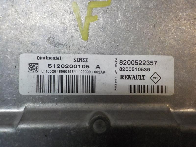 Recambio de centralita motor uce para renault clio iii style referencia OEM IAM   