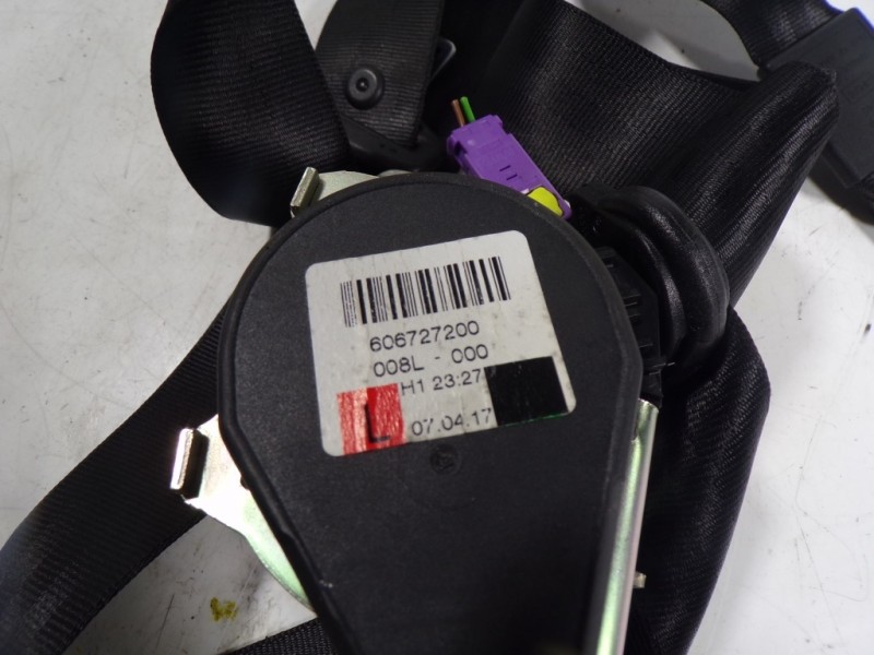 Recambio de cinturon seguridad delantero izquierdo para audi q7 (4l) 3.0 tdi referencia OEM IAM 4L1857705V04 606727200 