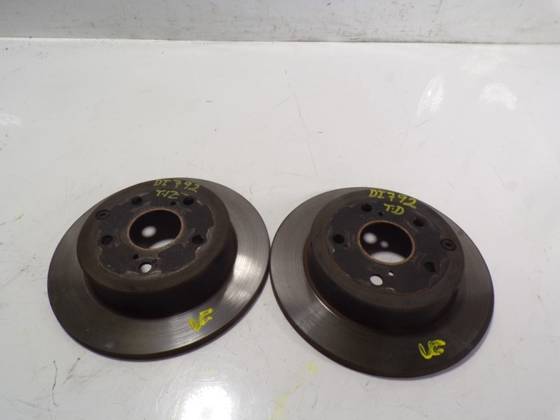 Recambio de disco freno trasero para toyota rav 4 (a3) executive referencia OEM IAM 4243142060  