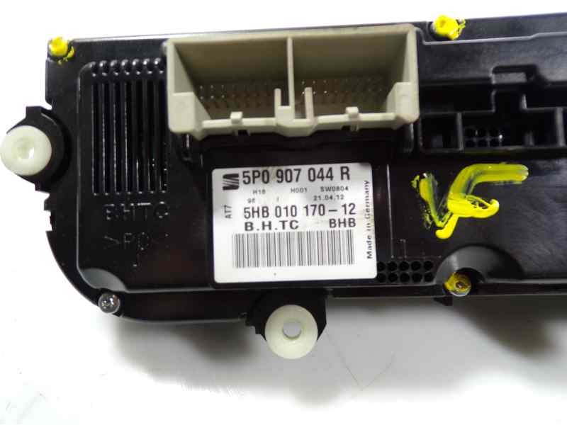 Recambio de mando climatizador para seat leon (1p1) 1.6 tdi referencia OEM IAM 5P0907044TAT7 5P0907044R 5HB010170