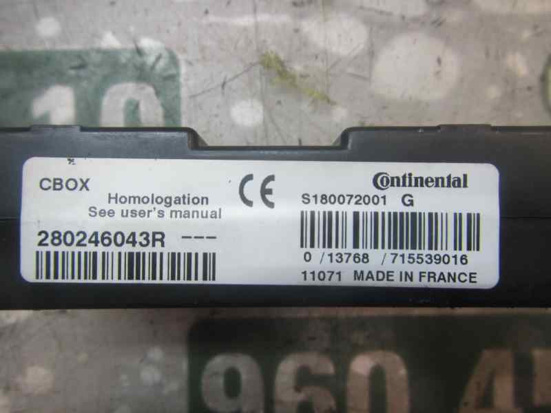 Recambio de modulo electronico para renault koleos 2.0 dci diesel fap referencia OEM IAM 280246043R 280246043R 