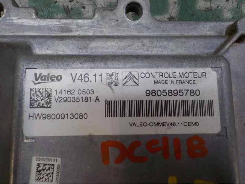 Recambio de centralita motor uce para citroën c3 1.2 12v vti referencia OEM IAM 1608817680  